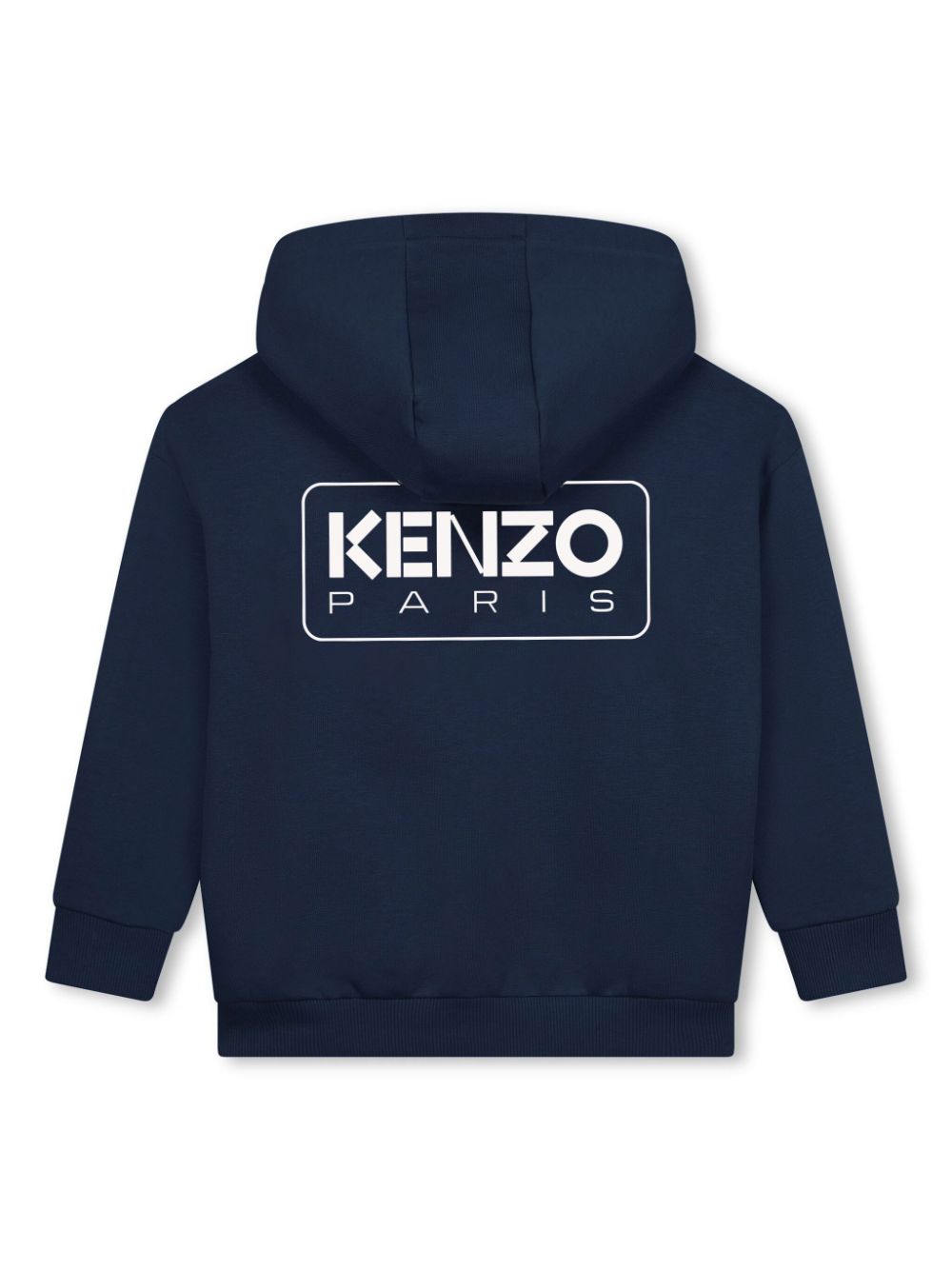 Kenzo Kids Hoodie met logoprint - Blauw