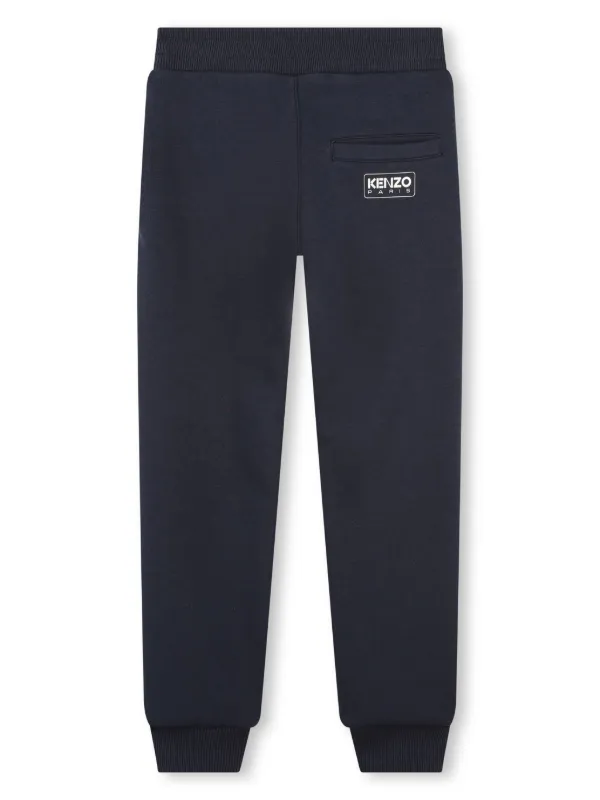 Kenzo Kids Pantalones De Chandal Con Logo Azul FARFETCH ES