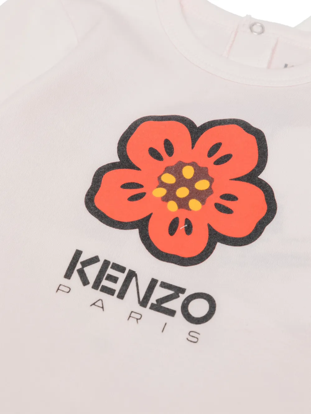 Kenzo Kids Boke Flower katoenen pyjama Roze