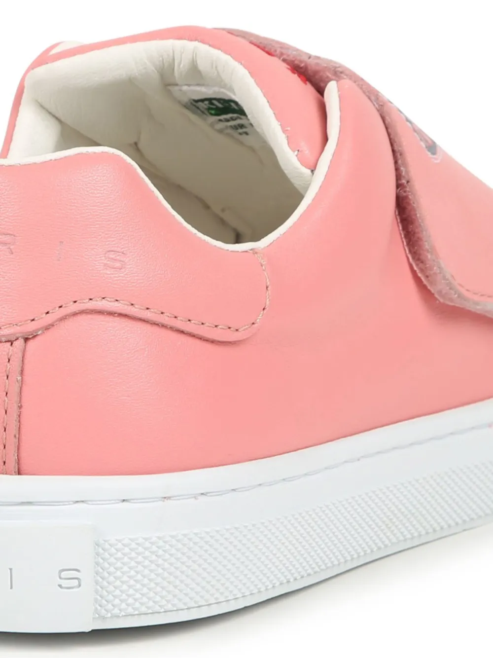 Kenzo Kids Embroidered sneakers Roze