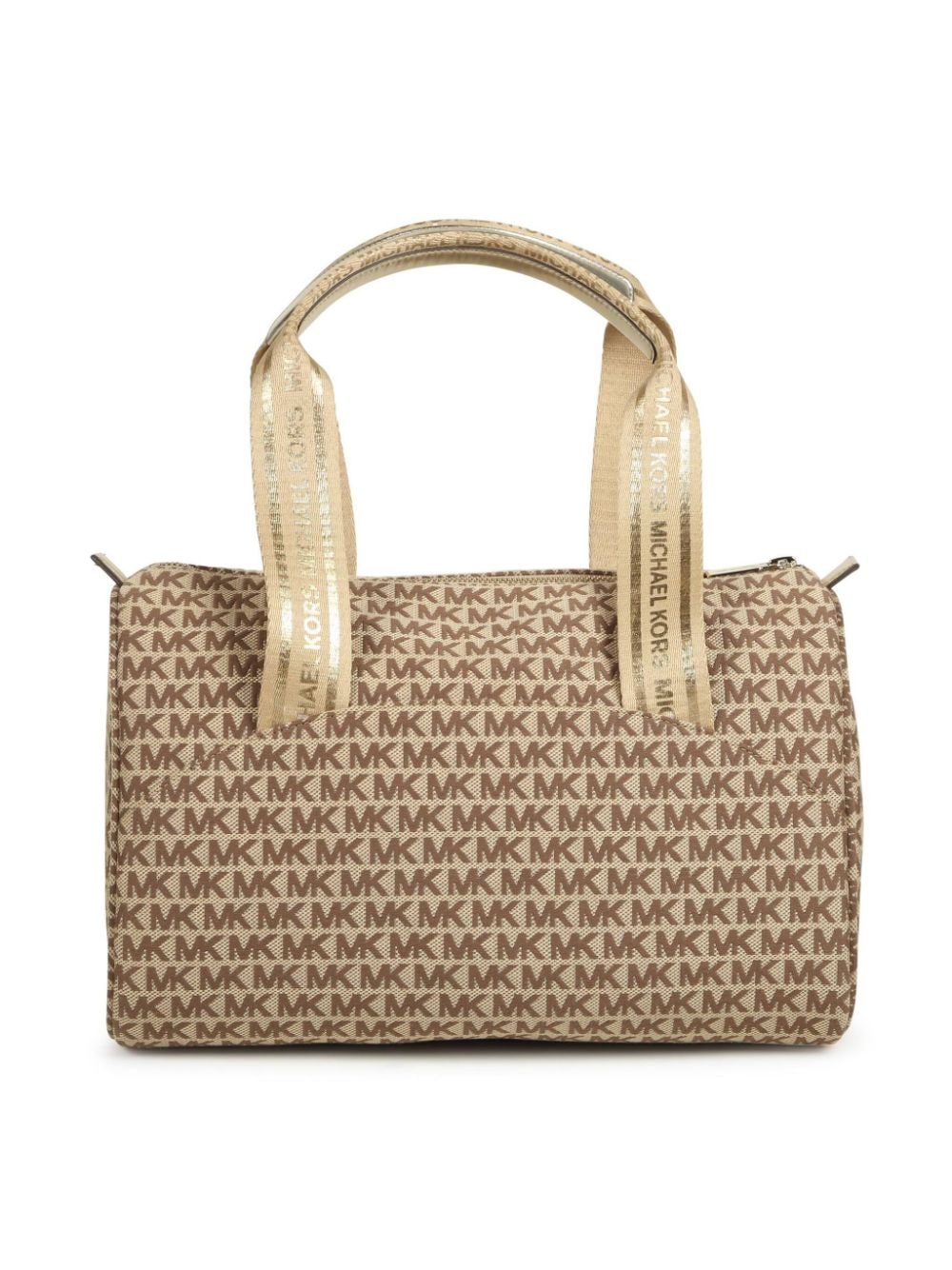 Michael Kors Kids Shopper met monogram-print - Beige