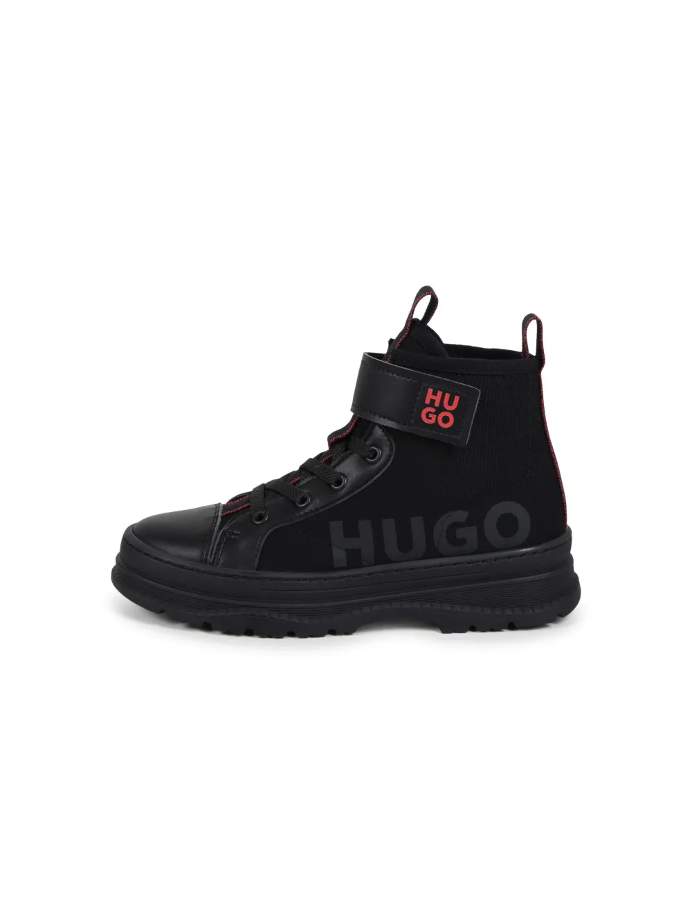 HUGO KIDS Urian ankle boots Black