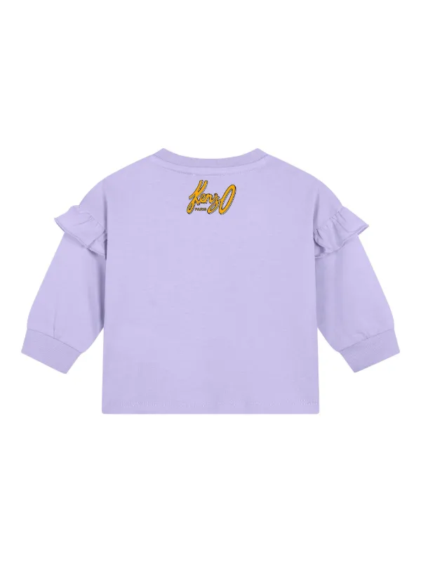 Kenzo Kids ロゴ Tシャツワンピース | パープル | FARFETCH JP