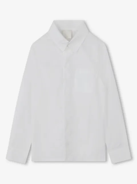 Givenchy Kids plain cotton shirt