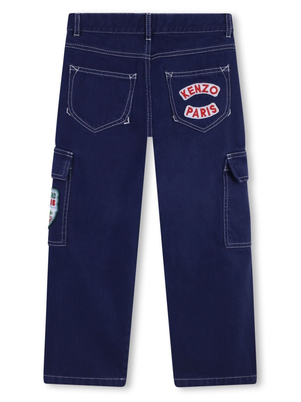 Kenzo Kids Cargo jeans - Blauw