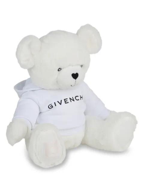 Givenchy Kids logo-hoodie bear soft toy