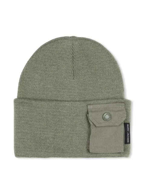 Marc Jacobs Kids Gorro de tricô canelado