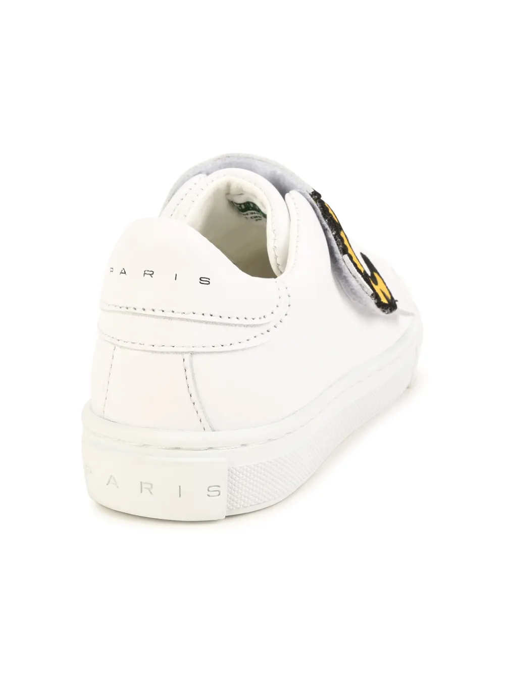 Kenzo Kids Tiger-embroidered sneakers White