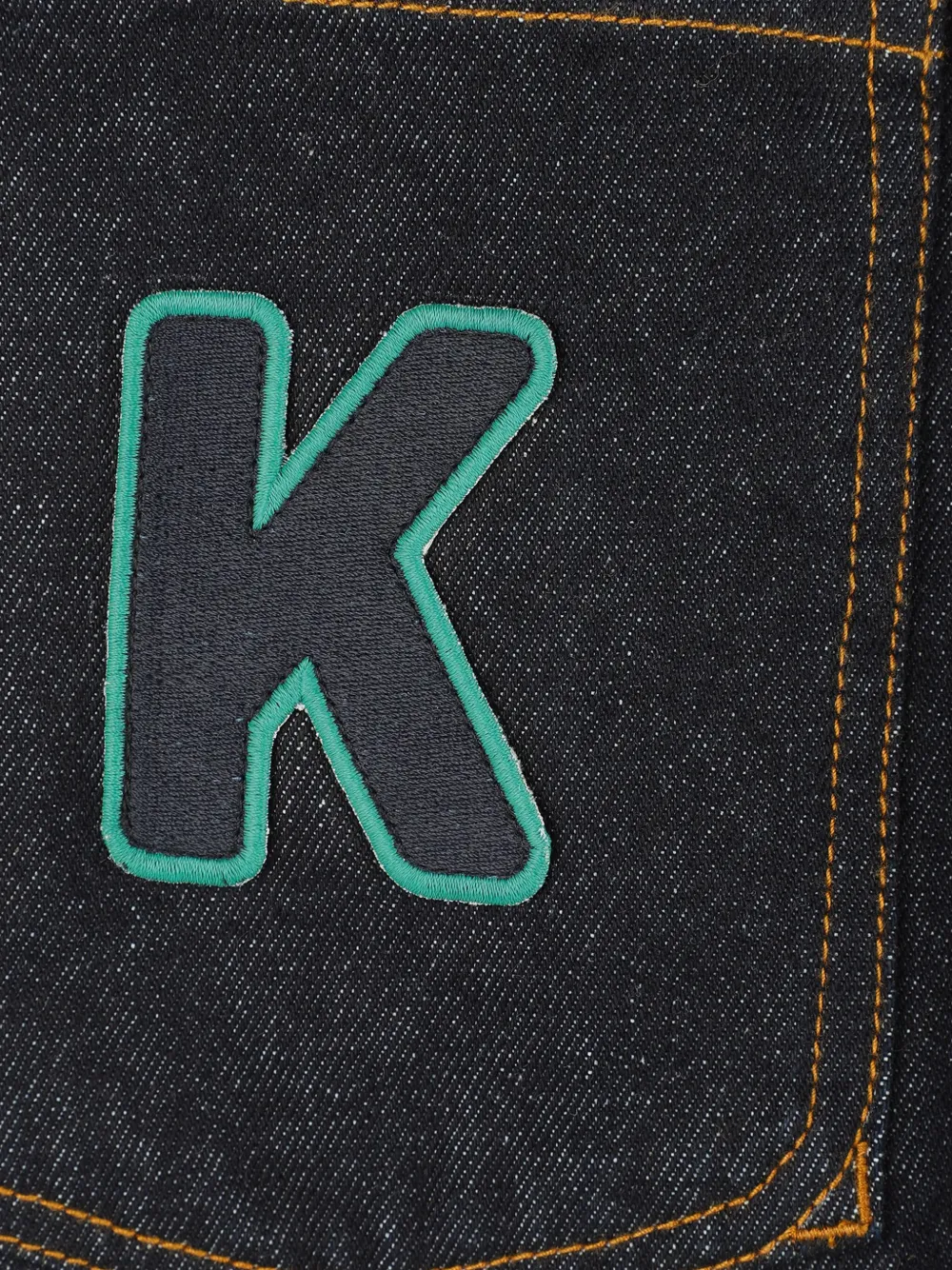 Kenzo Kids Straight jeans Blauw