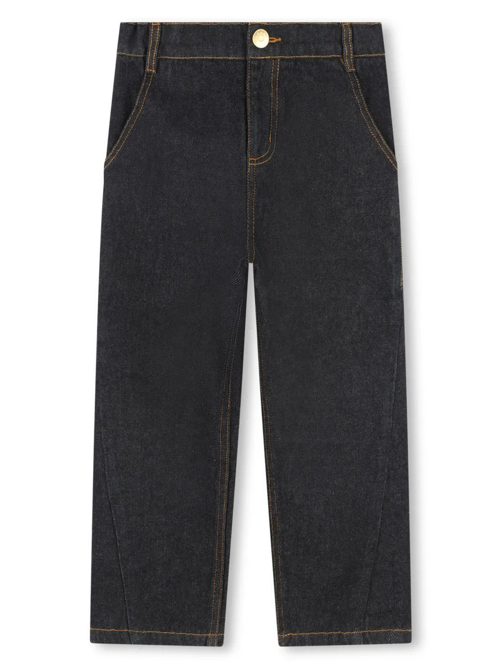 Kenzo Kids Straight jeans Blauw
