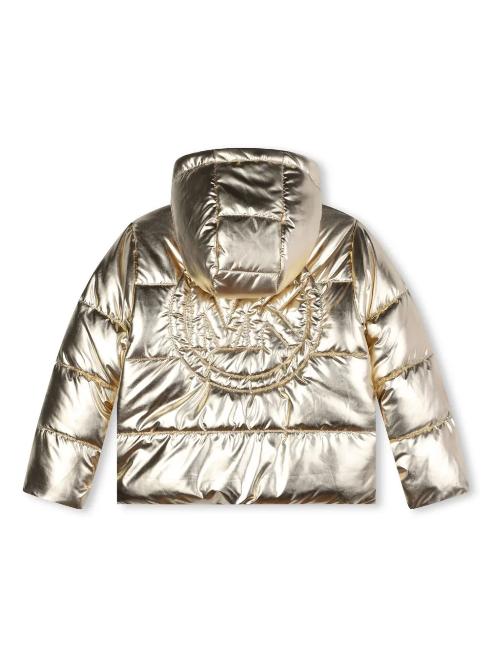 michaelkorskids Michael Kors Kids Donsjack met logo-reliëf - Goud