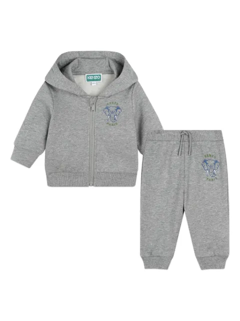 Kenzo Kids traje deportivo con logo estampado
