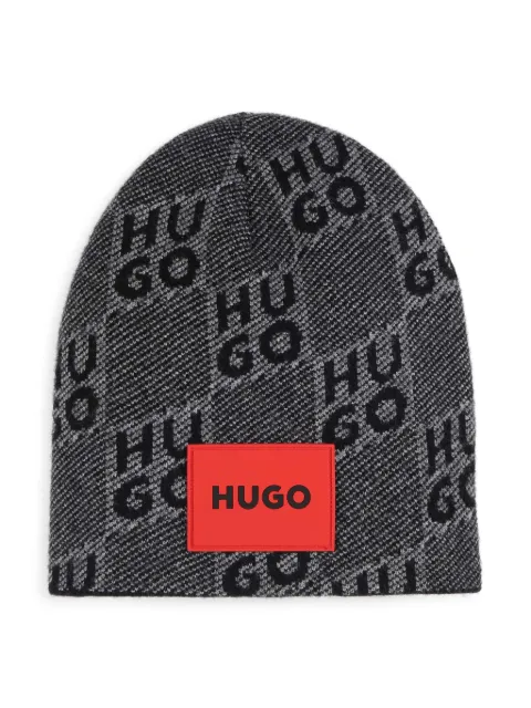 HUGO KIDS bonnet à logo appliqué