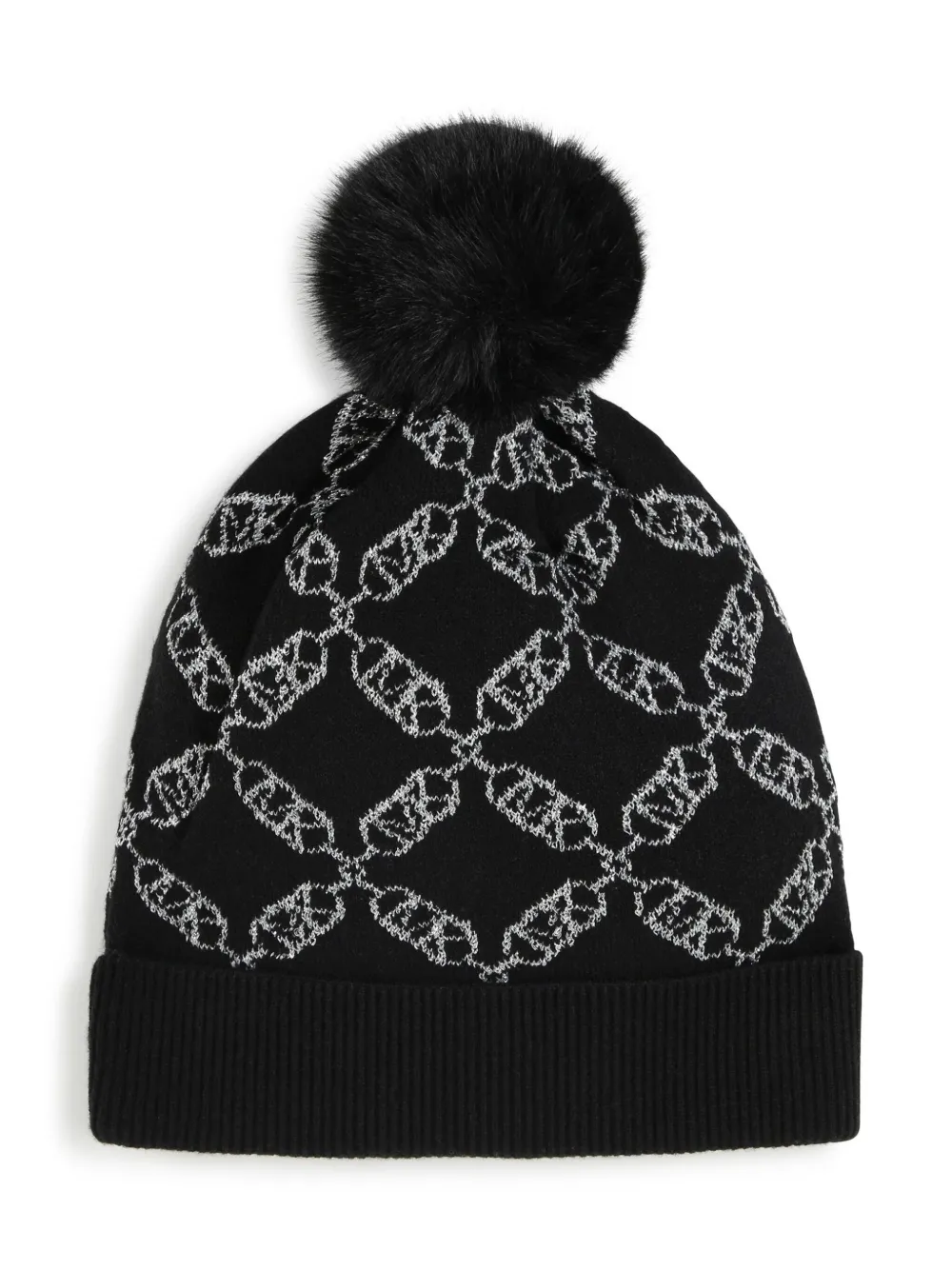 michaelkorskids Michael Kors Kids Muts met pompon - Zwart