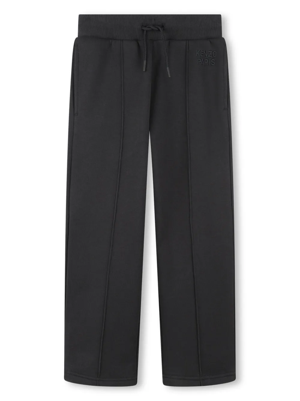 Kenzo Kids Calça jogger com patch logo | Cinza | Image 1