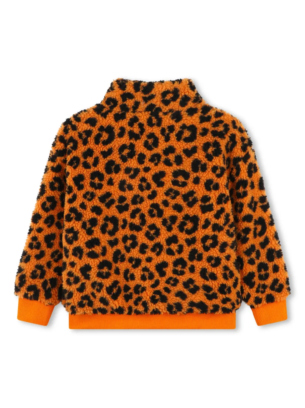 Kenzo Kids Sweater met luipaardprint Oranje