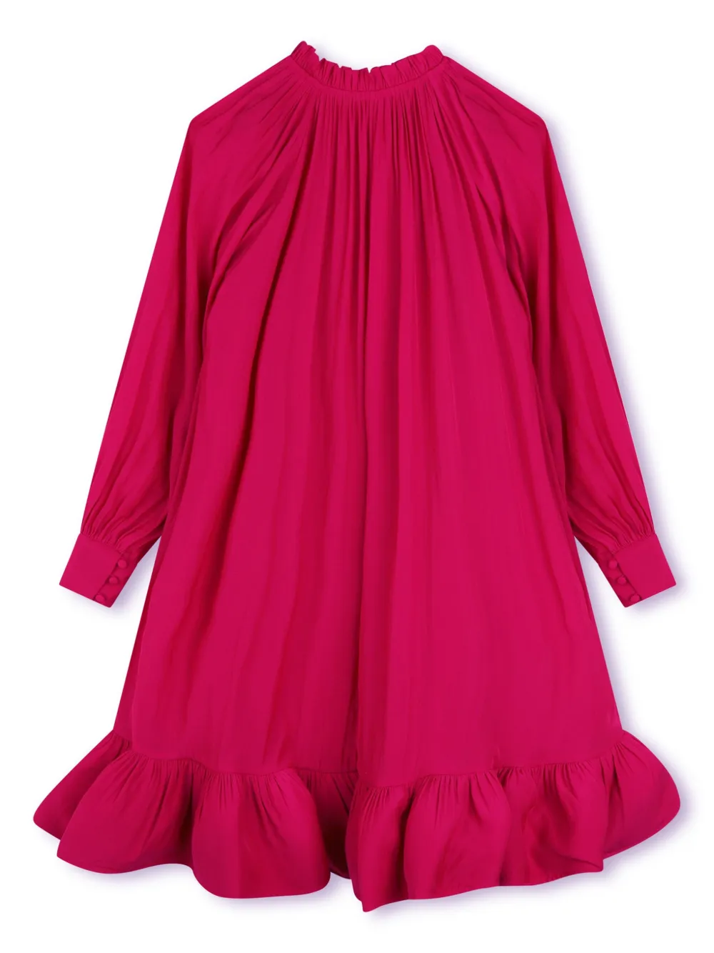 lanvinenfant Lanvin Enfant Jurk met ruches - Roze