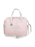 Kenzo Kids logo-embroidered diaper bag - Pink