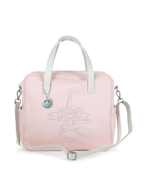 Kenzo Kids logo-embroidered diaper bag