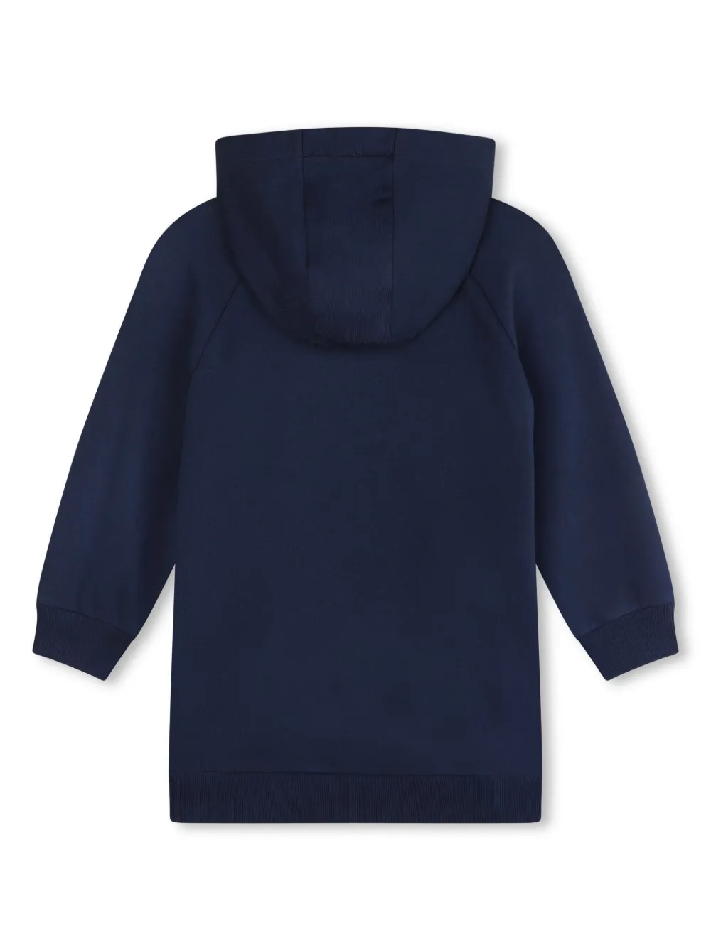 kenzokids Kenzo Kids Hoodiejurk met logoprint - Blauw