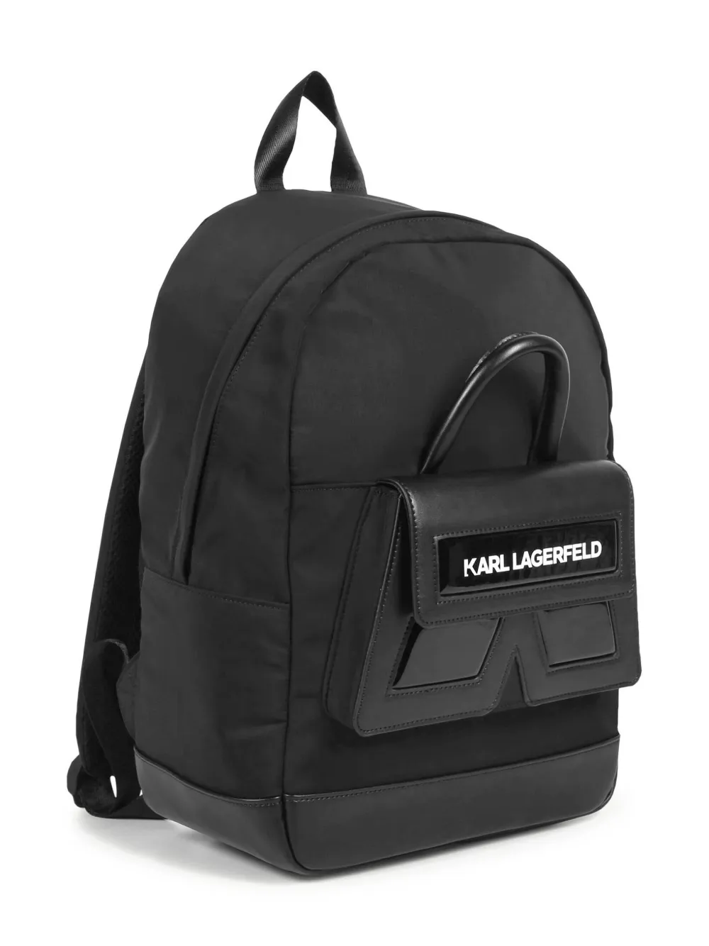 Karl Lagerfeld Kids Rugzak met logoprint Zwart