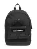 Karl Lagerfeld Kids Rucksack logo-print backpack - Black