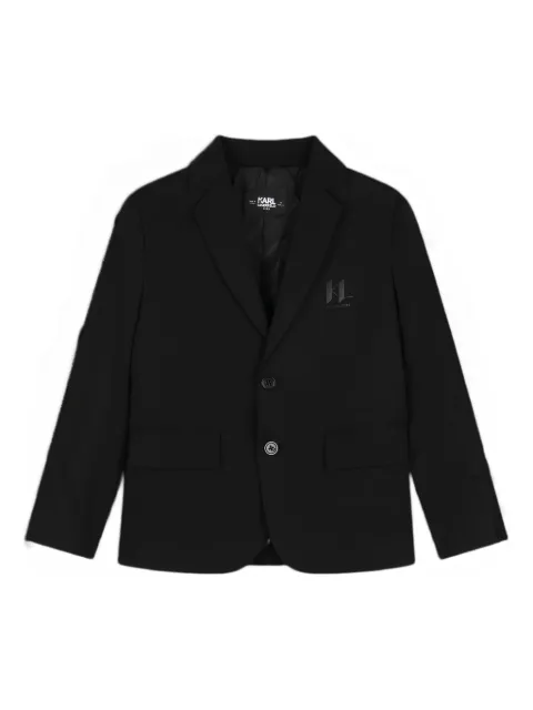 Karl Lagerfeld Kids single-breasted blazer