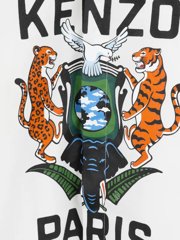 Kenzo Kids グラフィック シャツ | ホワイト | FARFETCH JP