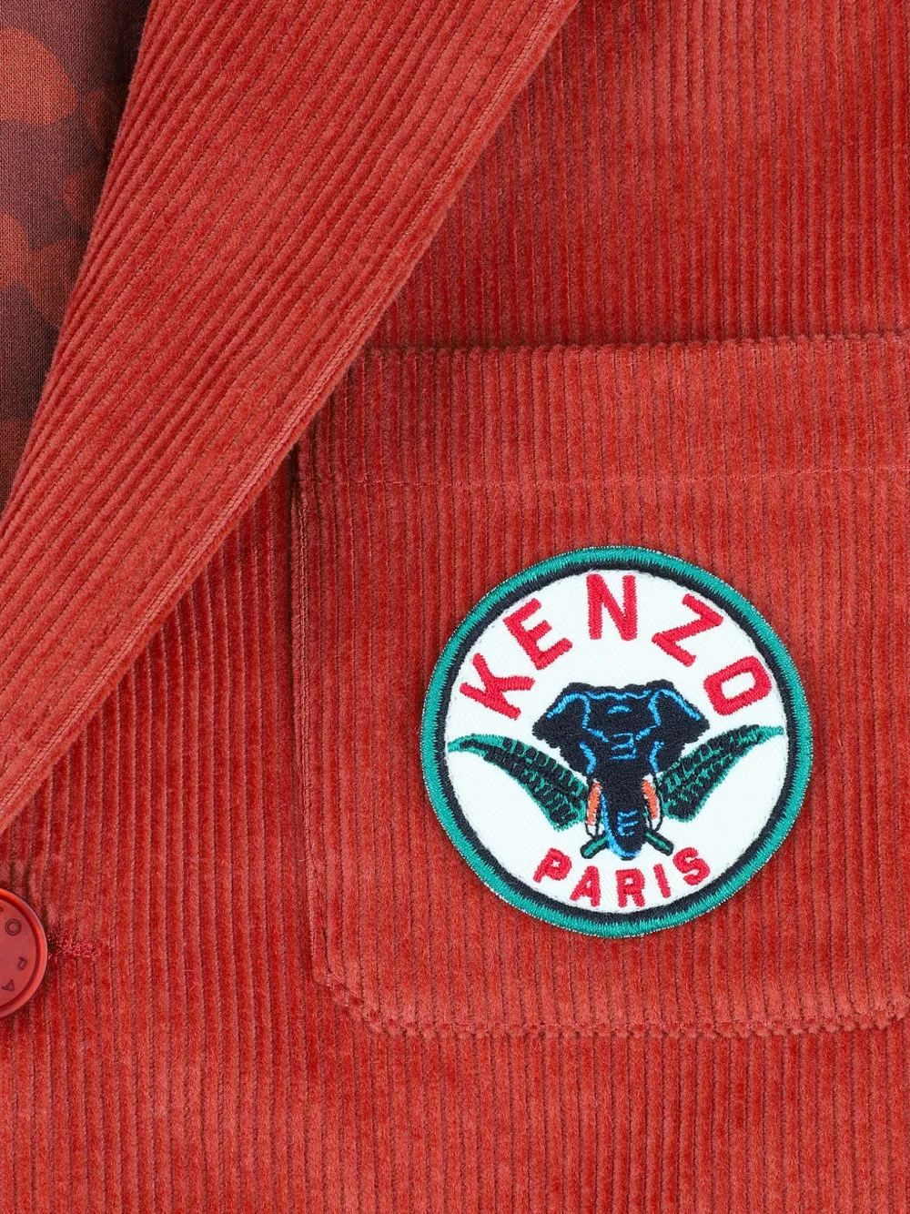 Kenzo Kids Jack met geborduurd logo Oranje
