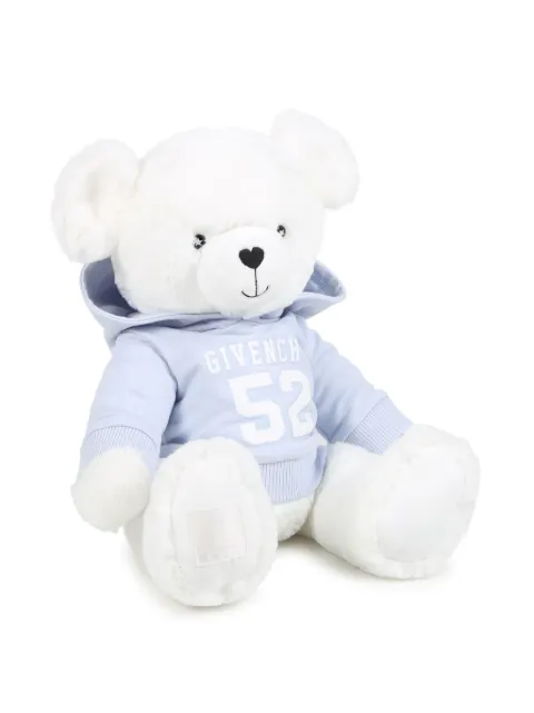 Givenchy Kids logo-hoodie bear soft toy