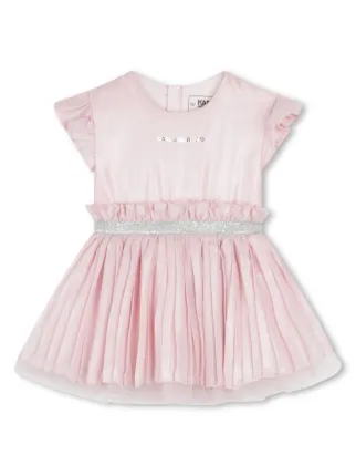 Karl Lagerfeld Kids mettalic-effect Tulle Dress | Pink | FARFETCH Karl Lagerfeld Kids mettalic-effect Tulle Dress | Pink | FARFETCH