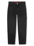HUGO KIDS tapered-leg jeans - Black