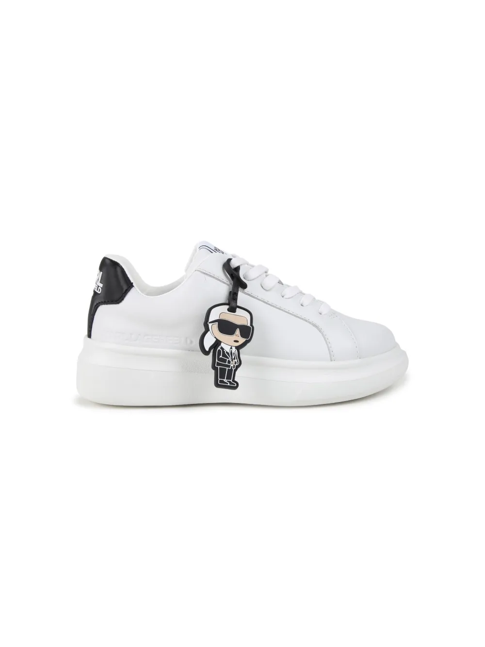 Karl Lagerfeld Kids Ikon Sneakers White FARFETCH UK