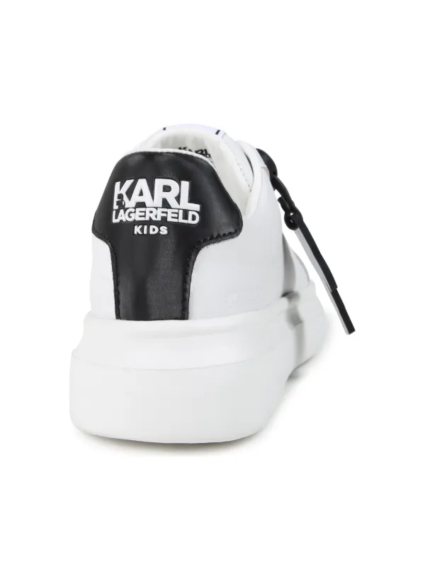 Karl Lagerfeld Kids Ikon Sneakers | White | FARFETCH