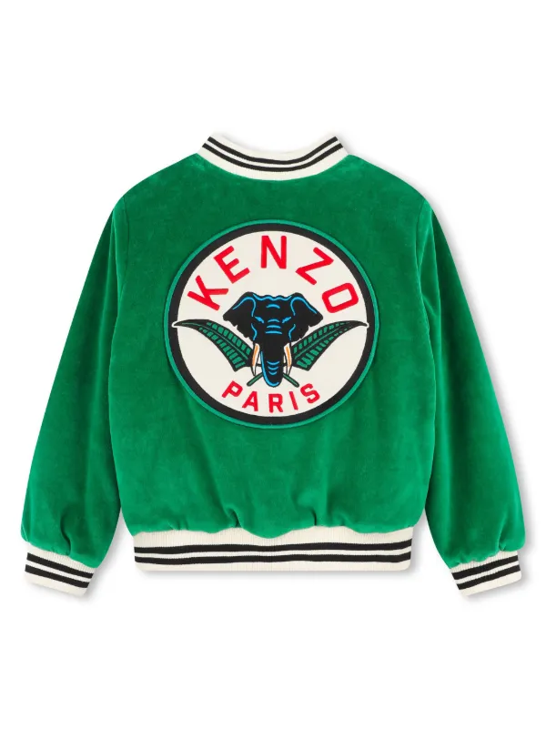 Kenzo Kids ボンバージャケット | グリーン | FARFETCH JP