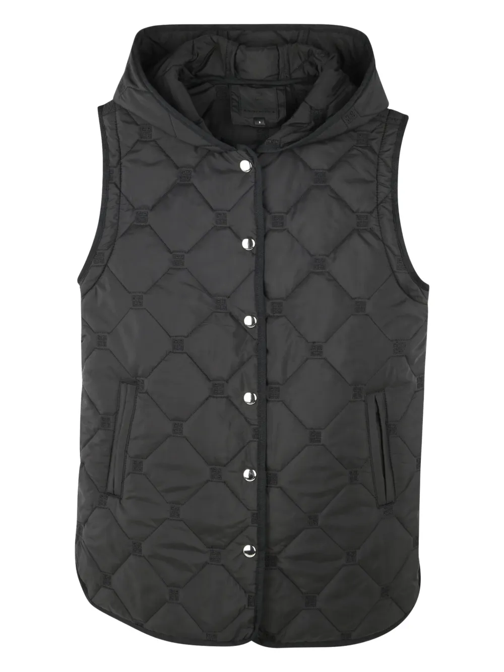 Givenchy Kids Jas met afneembare mouwen Zwart