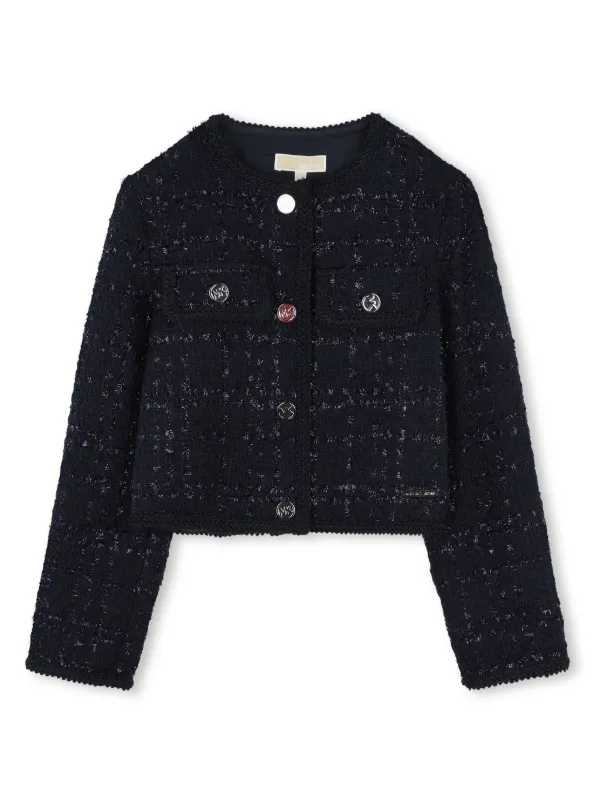 Michael Kors Kids ツイードジャケット | ブルー | FARFETCH JP