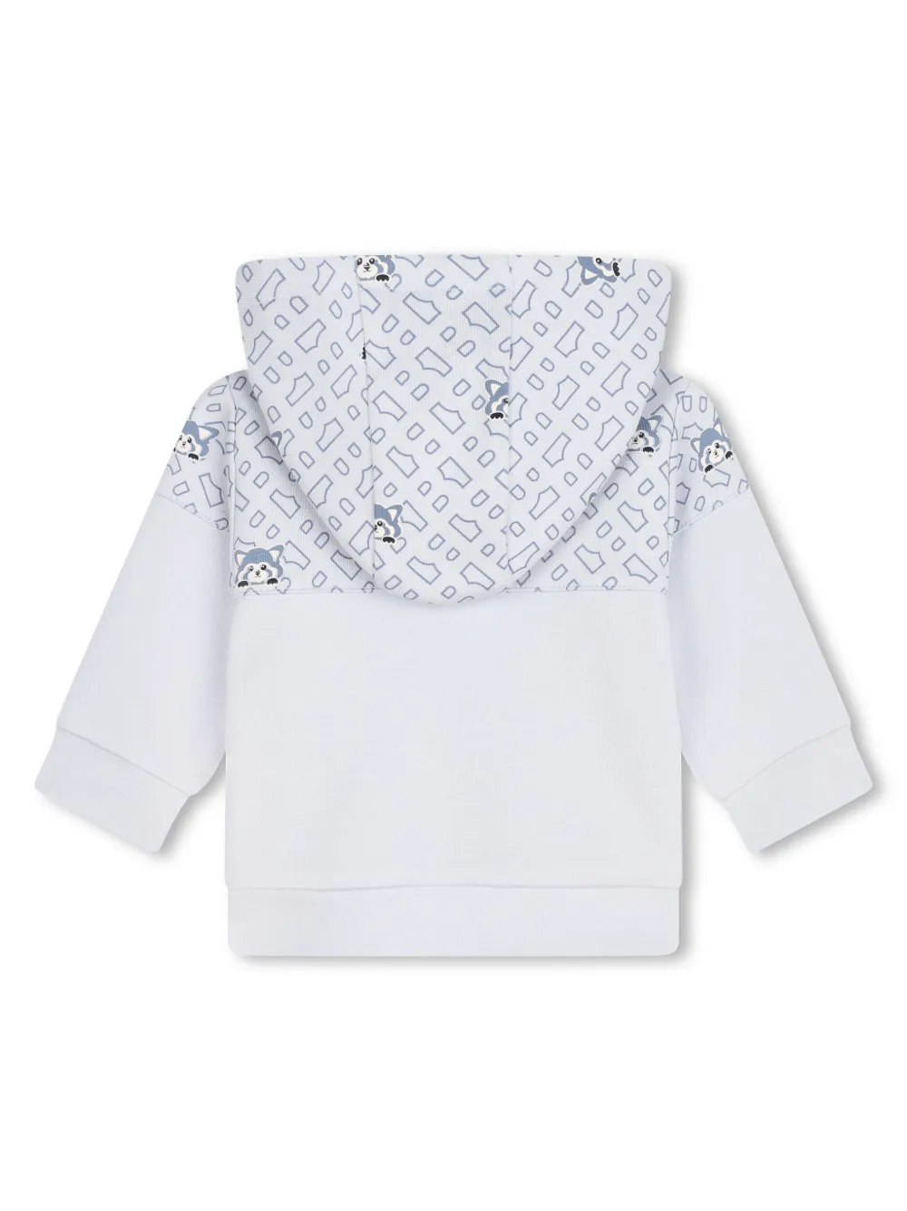 BOSS Kidswear Drie pantalons met geborduurde Red Panda Blauw