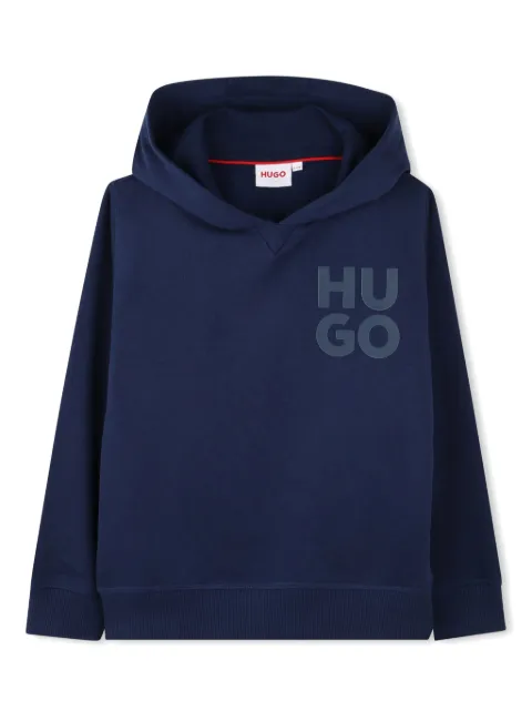 HUGO KIDS hoodie con logo estampado