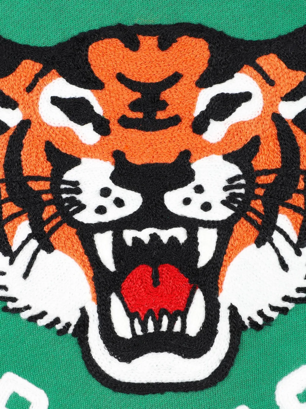 Kenzo Kids Sweater met grafische print Bruin