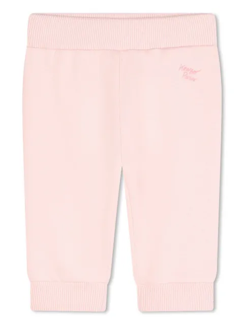 Kenzo Kids embroidered-logo track pants set