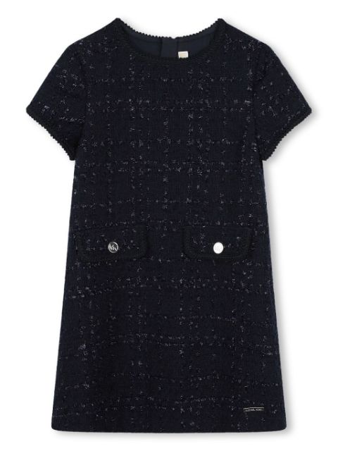 Michael Kors Kids short-sleeve tweed dress