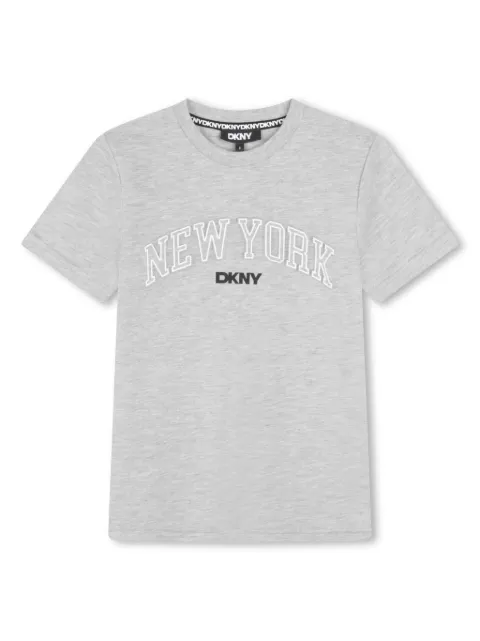 Dkny Kids logo-print jersey T-shirt
