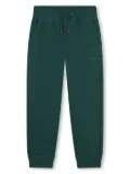 HUGO KIDS logo-print track pants - Green