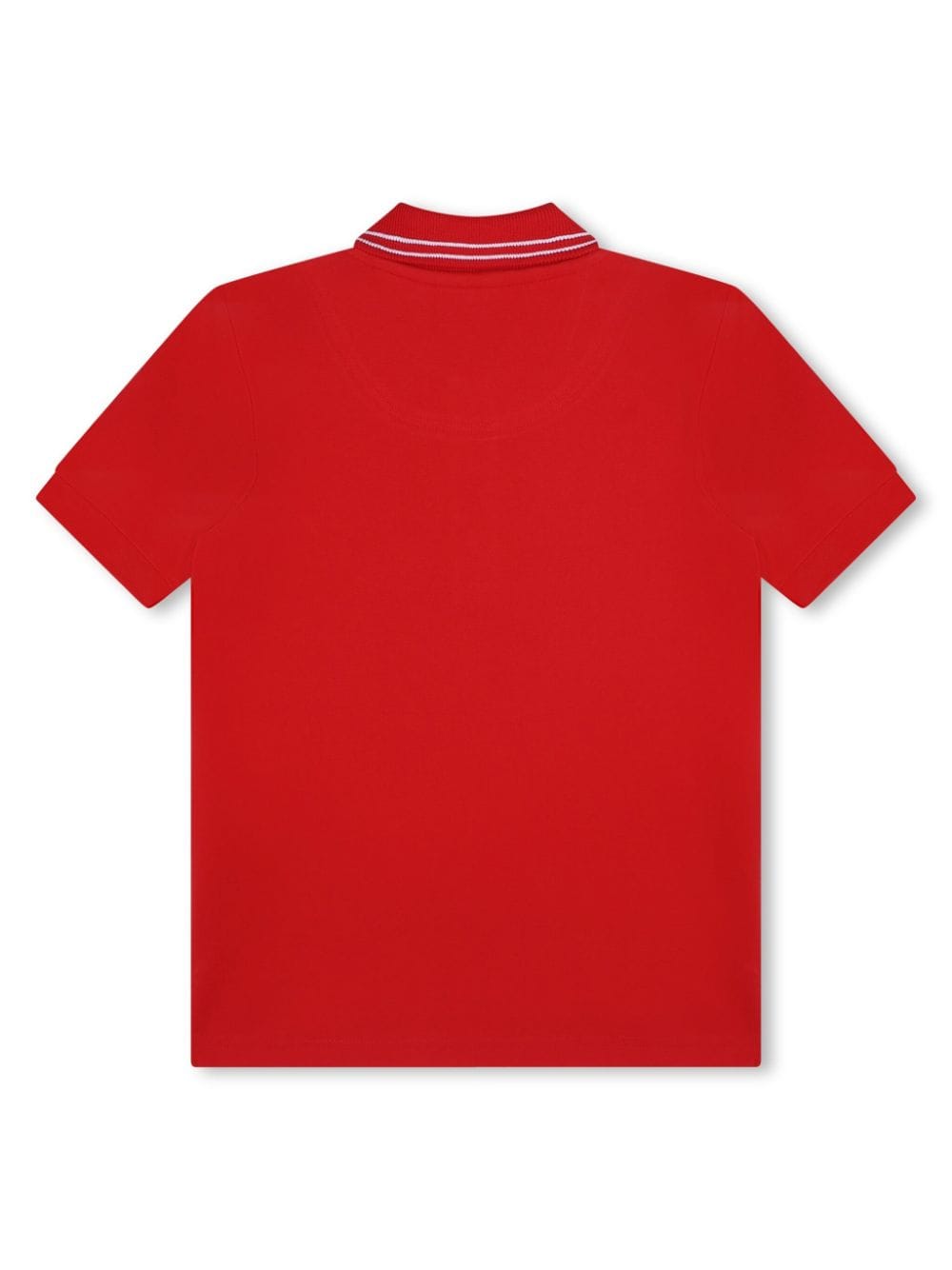 Shop Hugo Logo-print Polo Shirt In Red