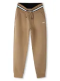 BOSS Kidswear logo-print track pants - Neutrals