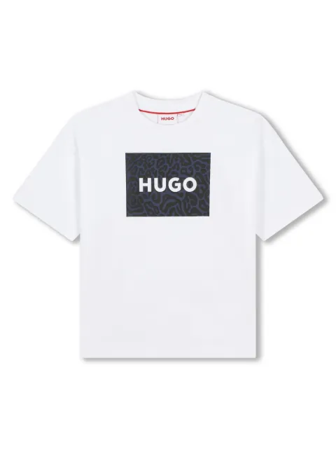 HUGO KIDS playera con logo estampado