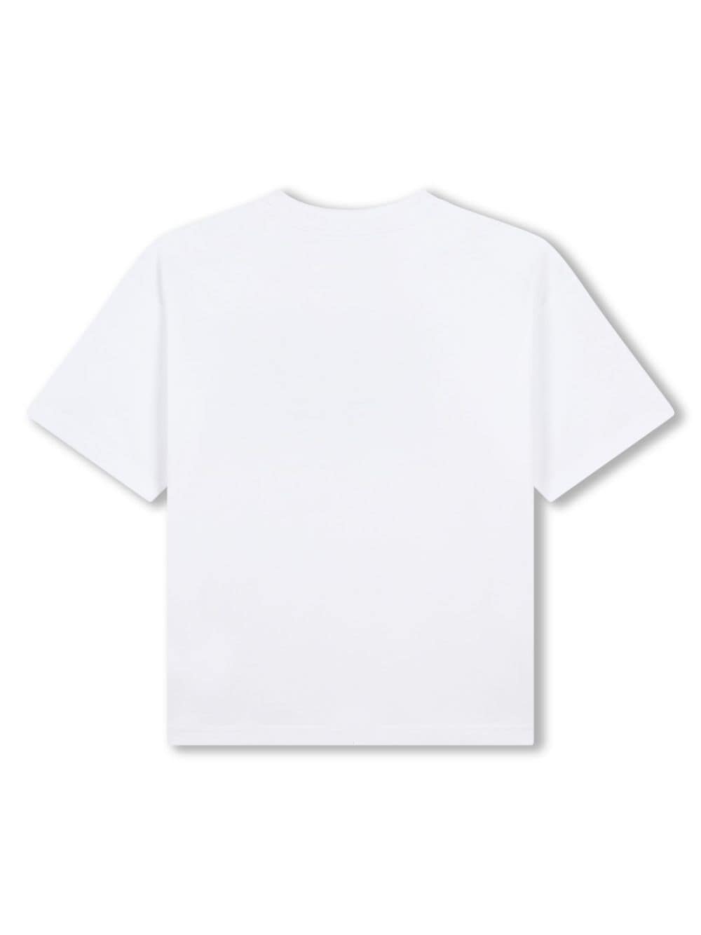 Shop Hugo Logo-print Cotton T-shirt In White