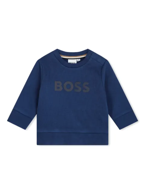 BOSS Kidswear logo-print sweatshirt