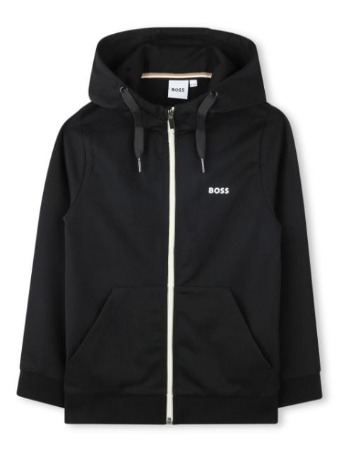 BOSS Kidswear hoodie con cierre